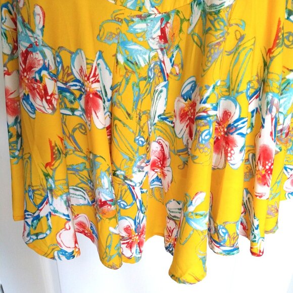 TOLANI Collection - Floral Ruffle Maxi Skirt, Medium (?) - Picture 6 of 6